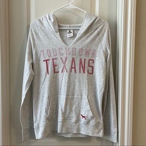 PINK Houston Texans Sweatshirt with Hoodie